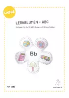 Vorschau - Arbeitsblätter - Lernblumen ABC - 130 Wortbilder - Seite 1