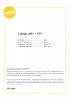 Vorschau - Arbeitsblätter - Lernblumen ABC - 130 Wortbilder - Seite 2