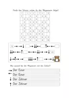 Vorschau - Stundenentwürfe - Materialpaket Schatzsuche auf dem Hunderterfeld - Seite 3