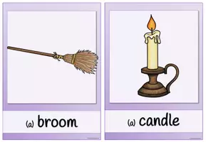 Vorschau - Poster - Wizard world/Zauberwelt - Flashcards, Poster & Games (Englisch + DaZ) - Seite 3