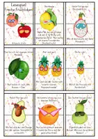 Vorschau - Spiele - Lesespiel - freche Früchtchen (ab 2. Klasse) - Deckblatt