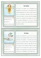Vorschau - Stationenlernen - Gesamtpaket Abschreibkartei Tiere (differenziert) - Seite 3