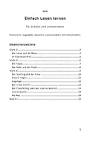 Vorschau - Fördermaterial/Inklusion - Lesen lernen dyslexic Logopädie, mzm - Deckblatt