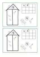 Vorschau - Arbeitsblätter - Mathe Klasse 1- Zahlenzerlegung - Seite 3