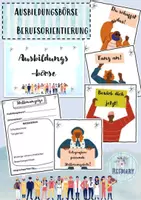 Vorschau - Arbeitsblätter - Ausbildungsbörse Komplettpaket - Deckblatt