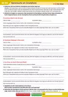 Vorschau - Arbeitsblätter - Namensuche am Smartphone - Deckblatt