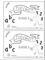 Vorschau - Arbeitsblätter - Ferienheft - Herbstferien - Seite 2