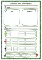Vorschau - Arbeitsblätter - Sentences in the present simple - cheat sheet - Seite 2