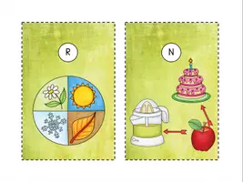 Vorschau - Arbeitsblätter - Lesespaziergang Apfel (3-fach differenziert) - Seite 2