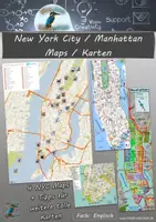 Vorschau - Poster - New York City / Manhattan: Karten / Maps + Tipps zu weiteren Karten - Deckblatt