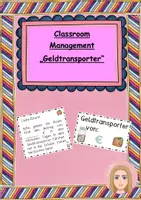 Vorschau - Anderer Materialtyp - Classroommanagement Geldtransporter - Deckblatt