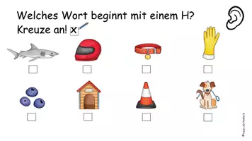 Vorschau - Unterrichtsreihen - Buchstaben Übungsheft H und h, Buchstabenweg - Seite 2