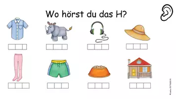Vorschau - Unterrichtsreihen - Buchstaben Übungsheft H und h, Buchstabenweg - Seite 3