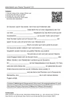 Vorschau - Arbeitsblätter - Arbeitsblätter zum Thema "Souvenir" + Lösung & MP3 + Mindmap - Deckblatt