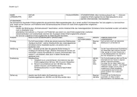 Vorschau - Stundenentwürfe - Materialgestütztes Schreiben zum Thema Schüleraustausch - Deckblatt