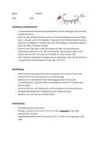 Vorschau - Stundenentwürfe - Die 1. Sportstunde - Checklisten, Schülerinfo, Verlaufsplan - Deckblatt