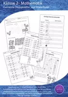 Vorschau - Arbeitsblätter - Mathematik 2 - Gemischte Arbeitsblätter zu Themen aus Klasse 2 - Seite 2
