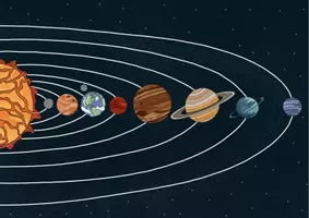 Vorschau - Unterrichtsreihen - Tafelmaterial Sonnensystem & Planeten - XXL Poster & Bildkarten - Seite 2