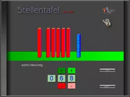 Vorschau - Spiele - Stellentafel: Zahlen mit Einer und Zehner bilden - Deckblatt