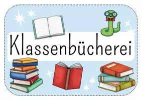 Vorschau - Poster - Klassenbücherei - Komplettpaket für die Grundschule - Seite 1