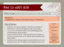 Vorschau - Arbeitsblätter - Experiment: Ohne Eis wird's heiß! // Erderwärmung, Gletscherschmelze - Seite 3