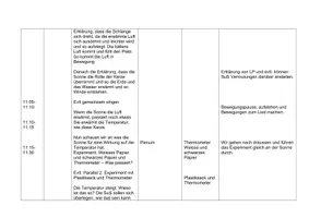 Vorschau - Stundenentwürfe - Unterrichtssequenz zum Thema Thermometer - Seite 2