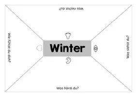 Vorschau - Stundenentwürfe - Gedichte im Winter - ein Elfchen schreiben - Seite 1