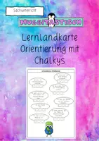 Vorschau - Arbeitsblätter - Lernlandkarte Sequenz Orientierung - Deckblatt