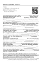 Vorschau - Arbeitsblätter - Arbeitsblätter zum Thema "Postkarten" + Lösung & MP3 + - Deckblatt