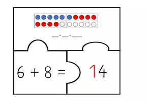 Vorschau - Spiele - Puzzle Additionen im Zahlenraum 20 - Seite 2