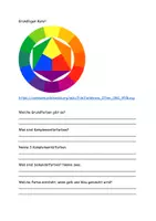 Vorschau - Arbeitsblätter - Kunst Grundlagen, Aufgaben, Lösungen u. Anwendung - Seite 1