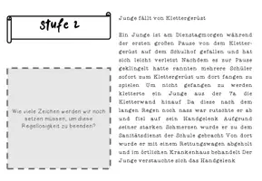 Vorschau - Stationenlernen - Escape Room Sprache und Berichten - Seite 3