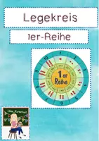 Vorschau - Fördermaterial/Inklusion - Bundle: Legekreise 1x1-Reihen und Quadratzahlen - Seite 1