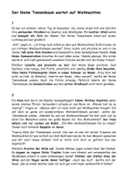 Vorschau - Stundenentwürfe - Klanggeschichte: Der kleine Tannenbaum wartet auf Weihnachten. Eine Einheit mit kompletter Planung zum Advent - Seite 1