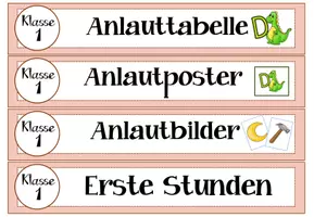 Vorschau - Bildkarten - Etiketten - 1.Klasse Deutsch für den Maxibriefkarton - Seite 3