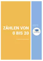 Vorschau - Bildkarten - Zahlen von o bis 20 auf Spanisch - Deckblatt