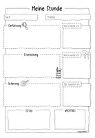 Vorschau - Arbeitsblätter - Meine Stunde - Vorlagen zur Unterrichtsplanung - Seite 3