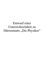 Vorschau - Unterrichtsreihen - Unterrichtseinheit "Die Physiker" mit Analysen - Seite 1