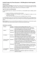 Vorschau - Arbeitsblätter - Visueller Einstieg in die Renaissance über Bildvergleiche - Seite 1