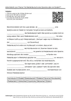 Vorschau - Arbeitsblätter - Arbeitsblätter zum Thema "Niederländische Sprache" + Lösung & MP3 + Mindmap - Seite 3