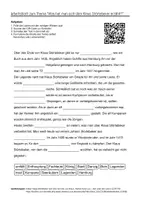 Vorschau - Arbeitsblätter - Arbeitsblätter zum Thema "Klaus Störtebeker" + Lösung & MP3 + Mindmap + Infografik - Deckblatt
