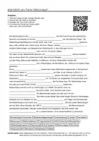 Vorschau - Arbeitsblätter - Arbeitsblätter zum Thema "Meteorologie" + Lösung & MP3 + - Deckblatt