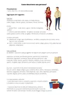 Vorschau - Arbeitsblätter - Come descrivere una persona? - Letteratura - Deckblatt