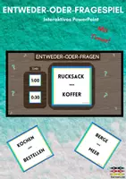 Vorschau - Spiele - Interaktives Entweder-oder-Fragespiel (mit Timer) - Deckblatt