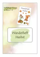 Vorschau - Arbeitsblätter - Wanderheft Herbst - Deckblatt