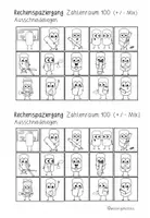 Vorschau - Arbeitsblätter - Rechenspaziergang Zahlenraum 100 | Mathematik Klasse 2 | Addition & Subtraktion - Seite 3