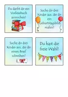 Vorschau - Bildkarten - Kärtchen für einen Geburtstagswürfel oder einfach nur zum Ziehen! - Seite 2
