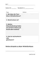 Vorschau - Stationenlernen - Forscherheft: Wirbeltierklassen - Seite 2
