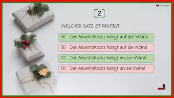 Vorschau - Aufgabenkarten - DaF/DaZ-Adventskalender (24 Quizfragen) - Seite 3