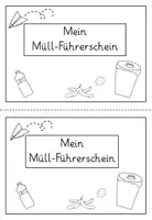 Vorschau - Arbeitsblätter - Müll Recycling als Übungsheft für die 1. Klasse - Seite 3